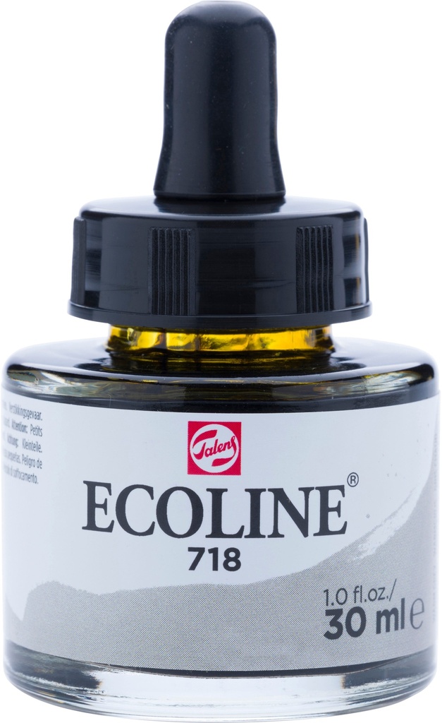 Ecoline Liquid Watercolor Bottle 30 ml Warm Grey 718