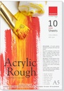 Drawing Pad Acrylic Rough Spiral - 10SHEET, 420gsm - A5