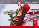 Talens Bristol paper pad | 29.7 x 21 cm (A4), 246 g, 20 sheets