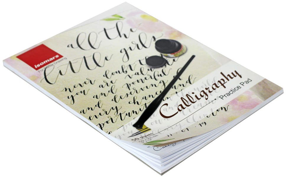 Calligraphy Practice Pad - A5