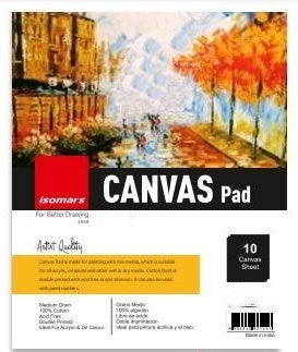 Canvas Pad - 100% Cotton 10 x 12