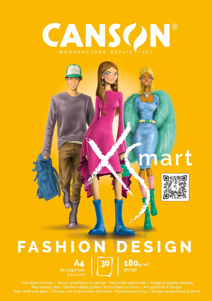 Pad Xs'Mart A4 30SH 180GSM GRaphic Design