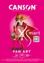 Pad Xs'Mart A4 20SH 250GSM Fan Art