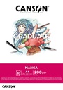 Pad Canson GRaduate Manga A4 200GSM 30Sh