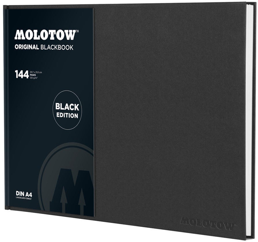 Blackbook A4 landscape