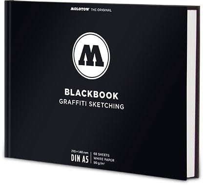 Blackbook Graffiti Sketching Din A5 Landscape