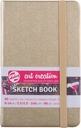 Talens Art Creation Sketchbook White Gold | 9 x 14 cm, 140 g, 80 sheets