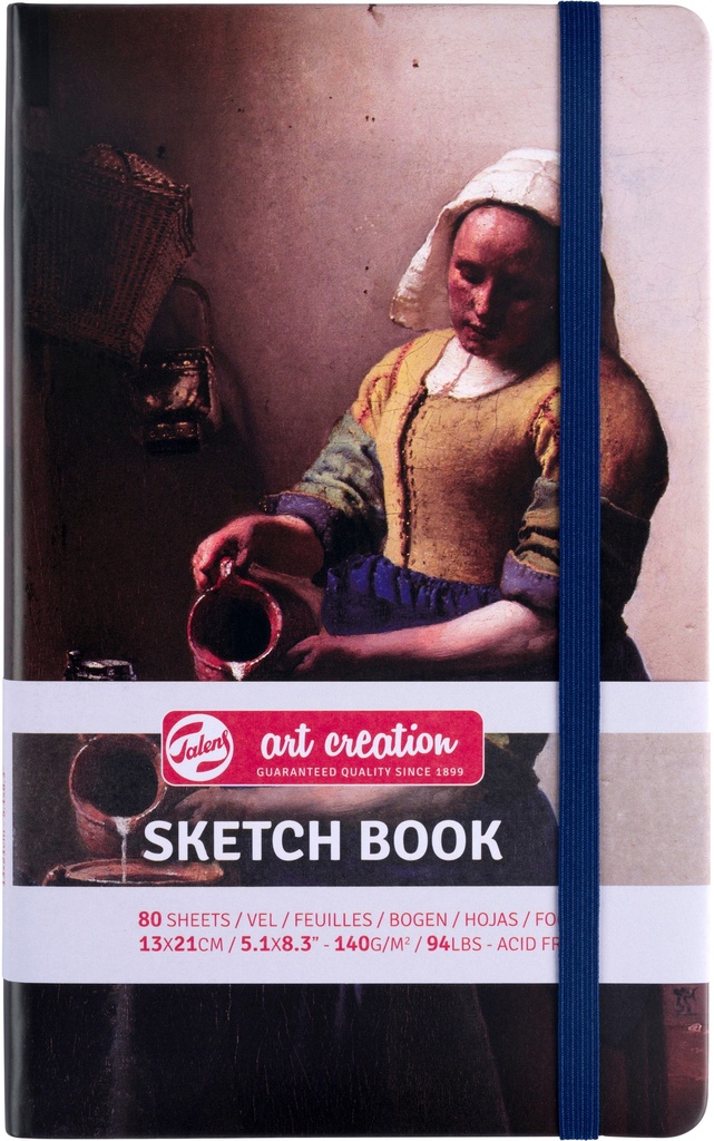 Talens Art Creation Sketchbook The Milkmaid | 13 x 21 cm, 140 g, 80 sheets