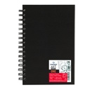Book Spiral-Bound Short Side Canson One 80Sh/160P 21.6X27.9 100G Portrait