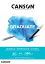 Pad Canson GRaduate Watercolour A5 250GSM 20SH