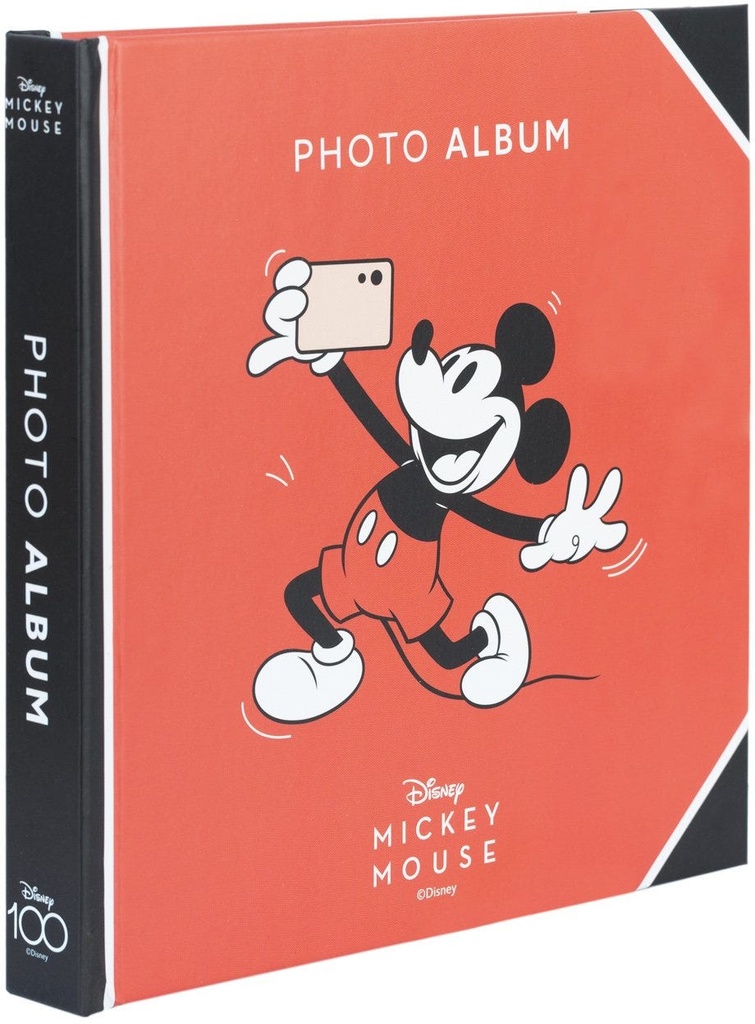 KOKONOTE DISNEY MICKEY 100TH ANNIVERSARY PHOTO ALBUM 16X16CM 24 SELF-ADHESIVE PAGES