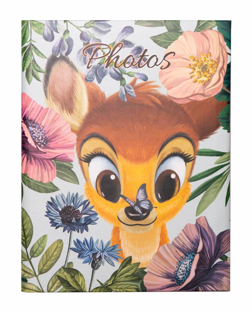 Photo Album 100 Pockets 10X15Cm Disney Bambi Nature