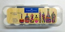 Fabric Colors 10Ml 12Pcs