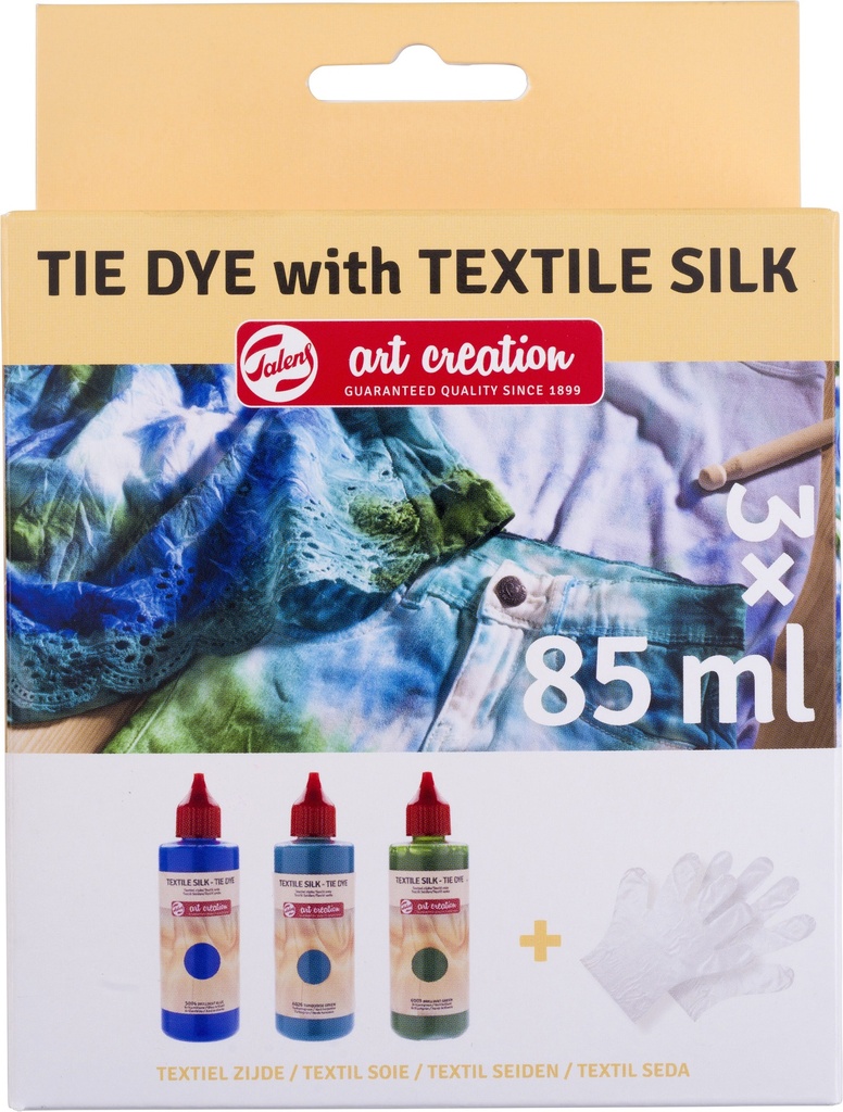 TAC TIE DYE SET BLUE 3X85ML