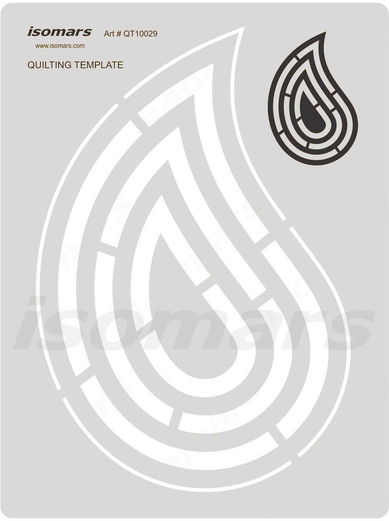 Quilting Templates-Art # QT-10029
