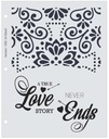 Art Stencils - Flexible - A4-Art # CR-7028