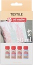 TAC TEX.SET 4X50ML PASTEL