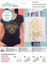 Iron-On - Job - Easy Image - Foil Transfer - Gold Foil - 5 Sheets