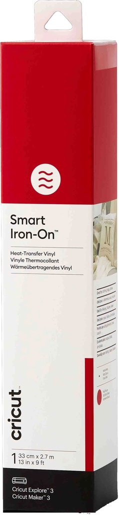 Cricut Smart Iron-on 33x273cm 1 sheet (Red)