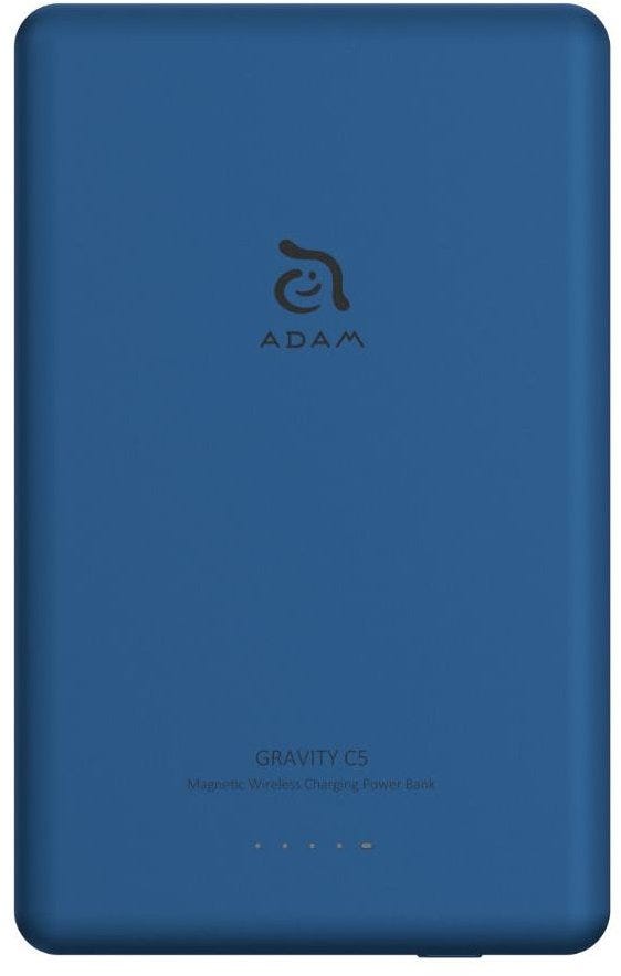 Adam Elements GRAVITY C5 Magnetic Wireless Charging Power Bank Blue