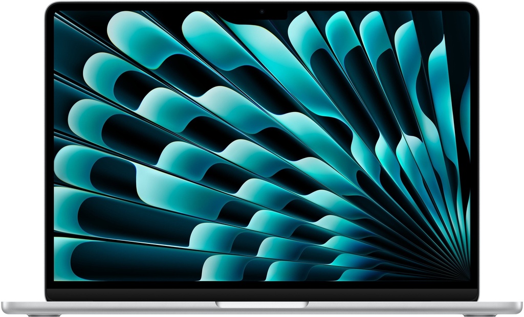 Apple MacBook Air 13" M3 chip with 8-core CPU and 10-core GPU, 16GB, 512GB SSD KB- ENG/ARB- Silver