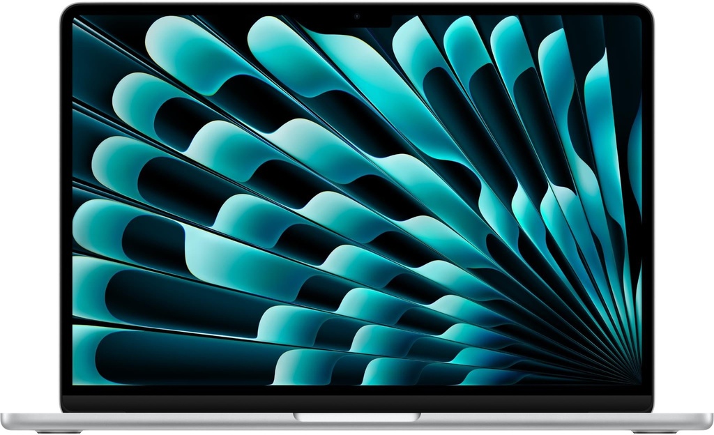 Apple MacBook Air 13" M3 chip with 8-core CPU and 10-core GPU, 8GB, 512GB SSD KB- ENG/ARB- Silver