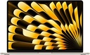 Apple MacBook Air 15" M3 chip with 8-core CPU and 10-core GPU, 8GB, 256GB SSD KB- ENG/ARB - Starlight