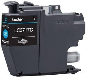 Brother LC 3717C Cyan Ink Cartridge