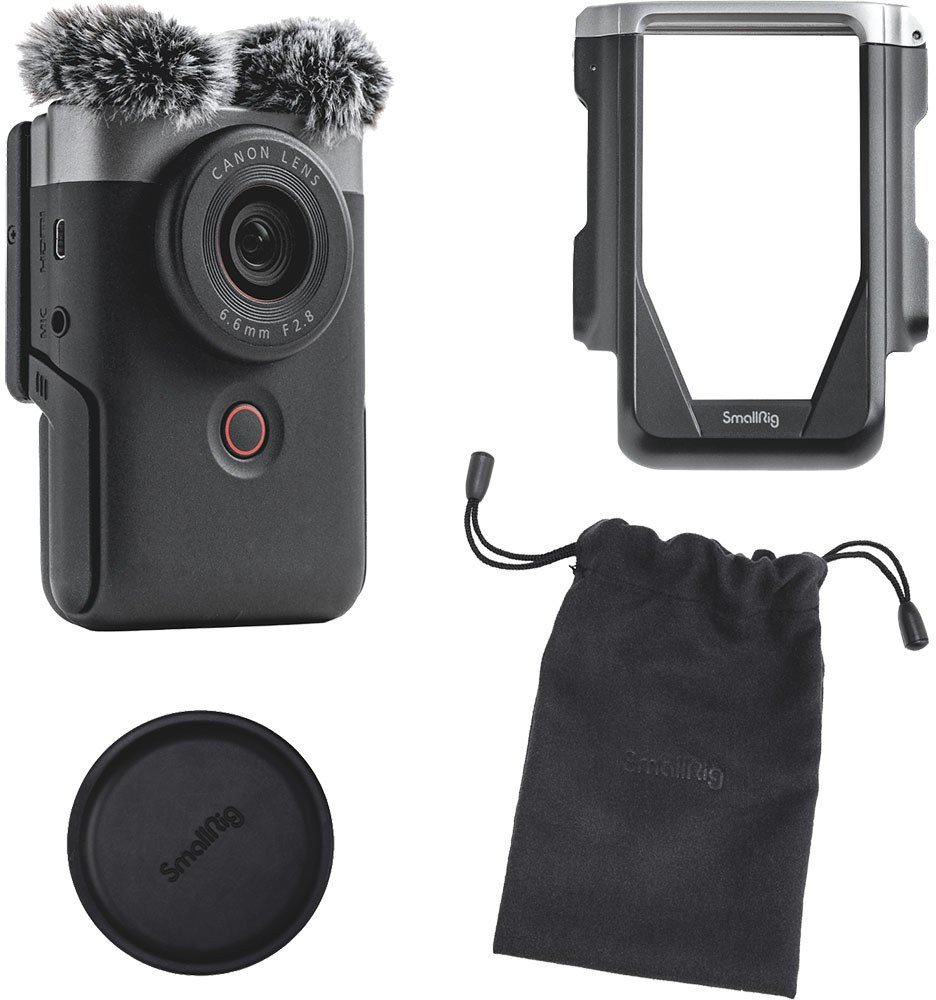 Canon Camera Powershot V10 Advanced Vlogging Kit Silver
