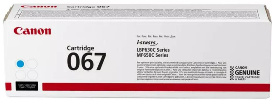 Canon Toner Cartridge 067 Cyan