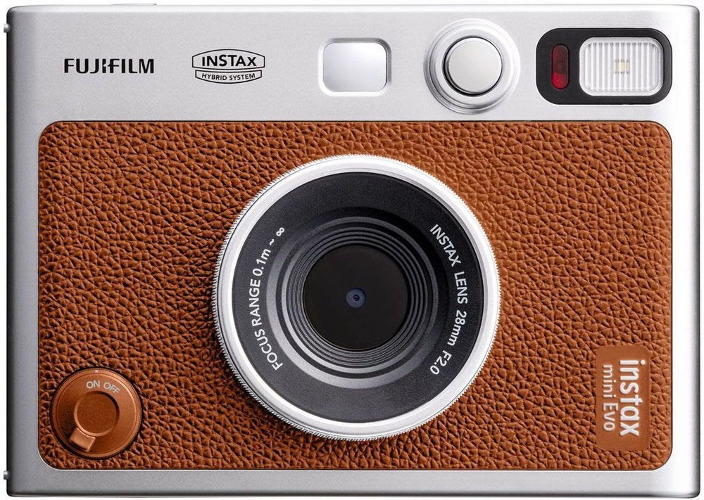 FUJIFILM INSTAX CAMERA MINI EVO -BROWN