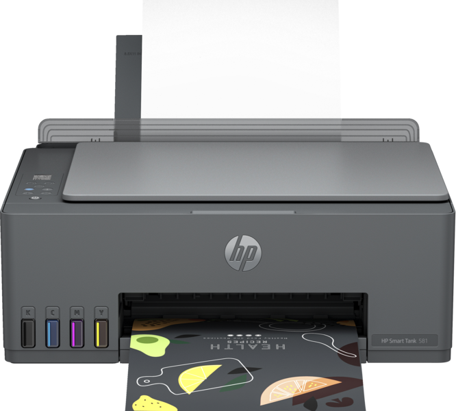 HP Smart Tank 581 AiO Printer:AFR/ME