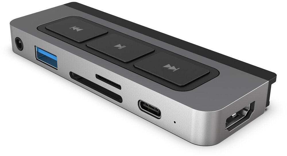 HyperDrive Media 6-in-1 USB-C Hub for iPad Pro/Air
