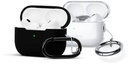 Hyphen Apple Airpods Pro 2Nd Gen Silicone Case - Black (Additional Clear Case Included)