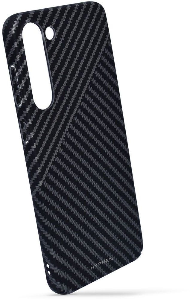 Hyphen Dual Color Carbon Fiber Case - Samsung S23 Plus - Black And White