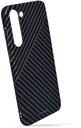 Hyphen Dual Color Carbon Fiber Case - Samsung S23 Plus - Black And White
