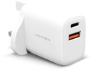Hyphen Dual Port Pd Adaptor - 20W Uk Plug White