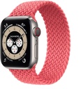 HYPHEN Watch Strap - Apple - Braided Watch Band Pink 38-40 MM Medium