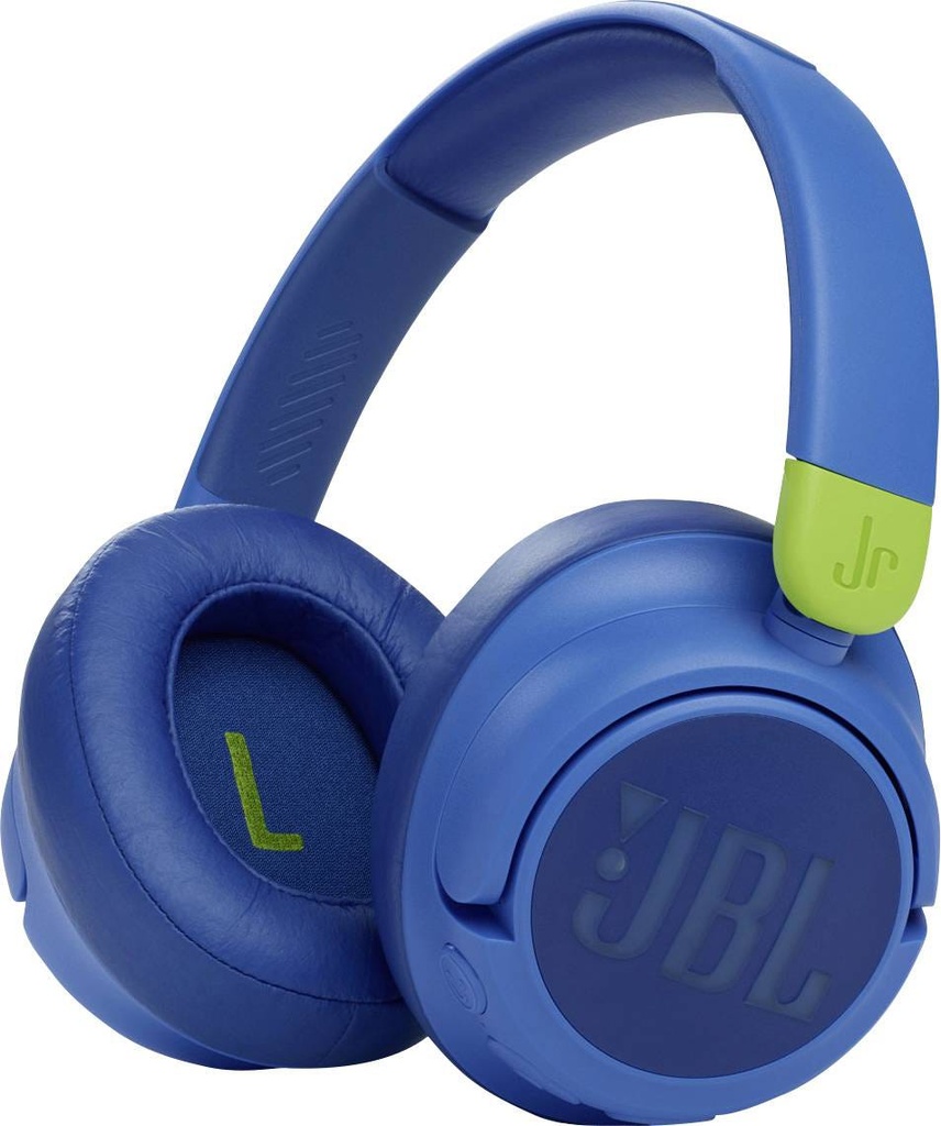 JBL Wireless Over-Ear Noise Cancelling Kids Headphones Jr460Nc Blue