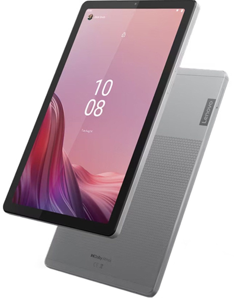Lenovo M9 - Tab 310XU, Grey 9"4GB Ram, 64GB, 4G LTE, 2.0MP / 8.0MP, 5100mAh, Android 12. (Clear Case