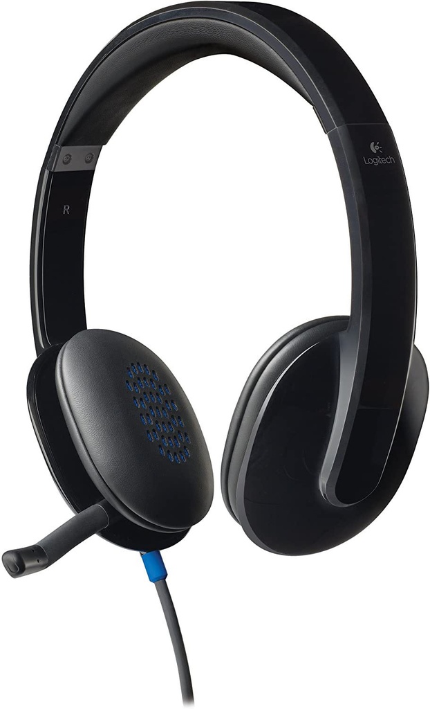 Logitech Corded USB High-Performance USB Headset H540 with MIC