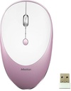 Meetion 2.4G R600 Wireless Mouse Rechargeable Black | Silver | Pink Colors  - (Portable - Great for