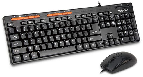 Meetion C105 Keyboard, Mouse, Speaker & Mouse Pad 4-1 Combo