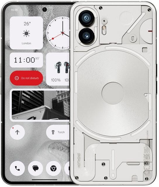 Nothing Phone (2) 5G Dual-SIM 12+512 White