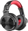 OneOdio Pro-10 Over Ear Headphone, Wired DJ Bass Headsets with 50mm Driver, Foldable Lightweight Black/Red