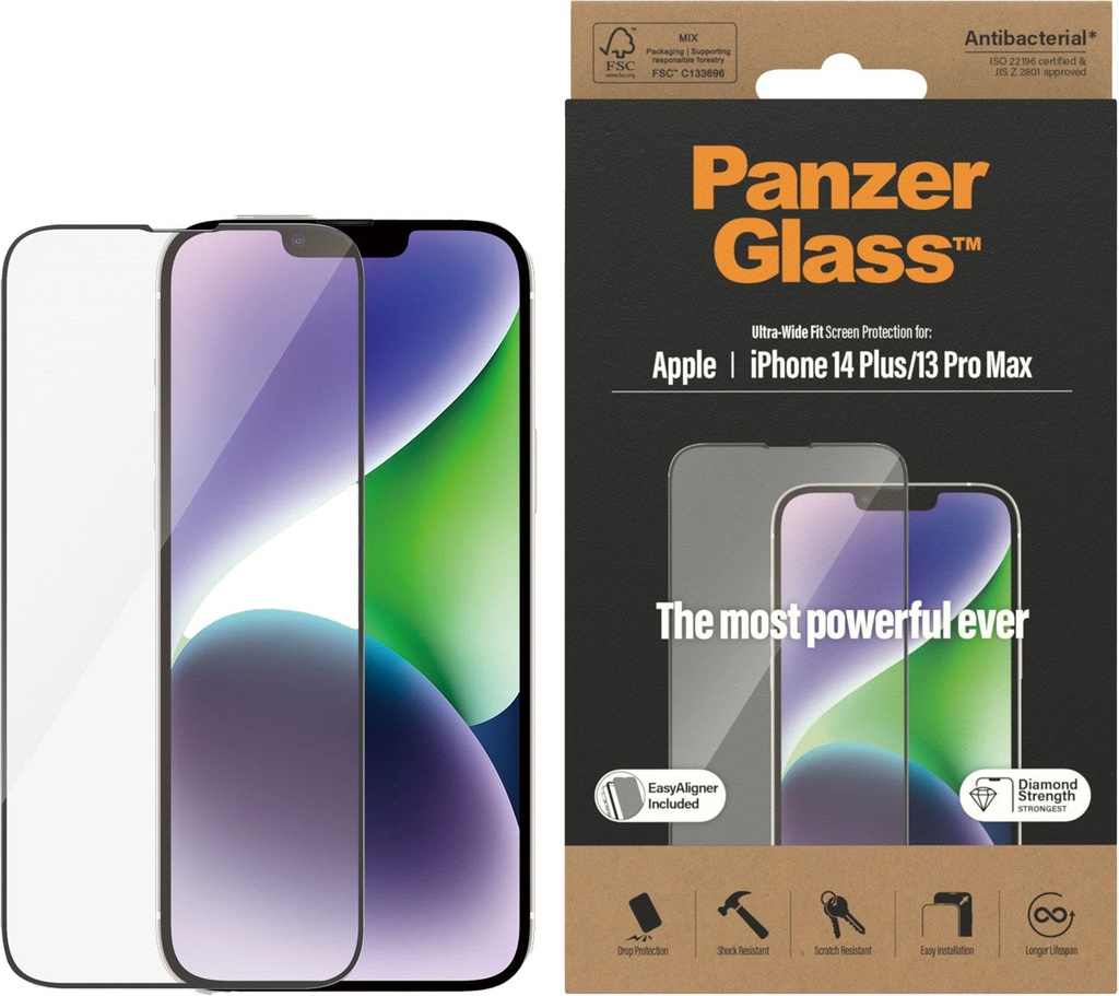 Panzer Glass - iPhone 14 Plus - Clear With Applicator
