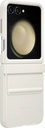 Samsung Flip5 Flap Eco-Leather Case Cream