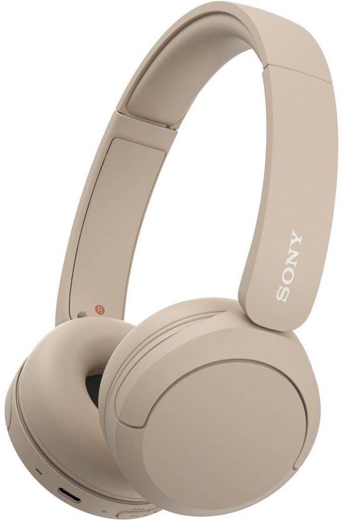 Sony WH-CH520 Wireless On-Ear Headphones - Beige