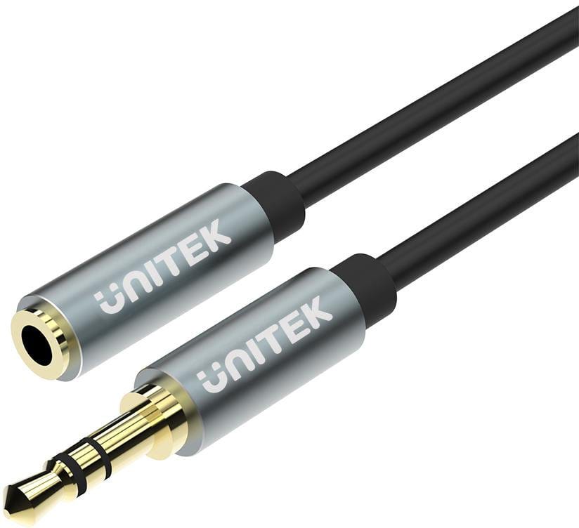 Unitek 1M, 3.5mm Aux Audio Cable - Male To Female
