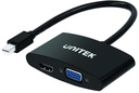 Unitek Mini Displayport ToVGA + HDMI Converter